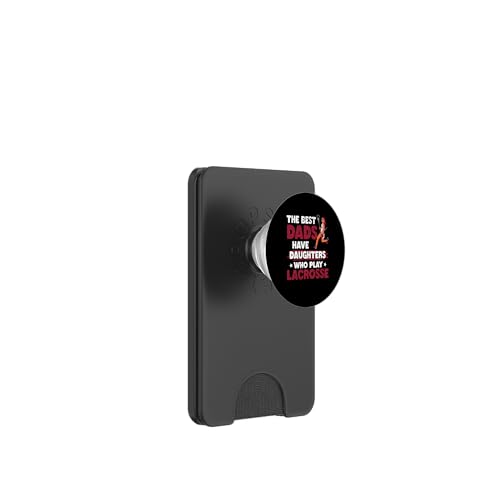 LAX Lacrosse Papa PopSockets PopWallet für MagSafe von Lacrosse Dad Gifts for Men