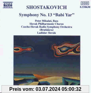 Schostakowitsch: Sinfonie 13 Slovak von Ladislav Slovak