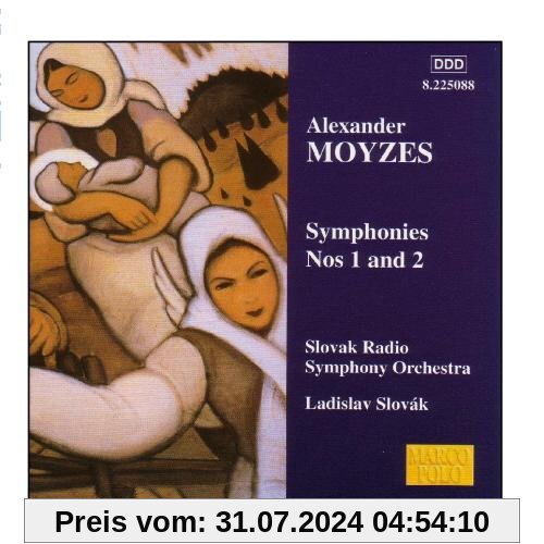 Sinfonien 1 und 2 von Ladislav Slovak