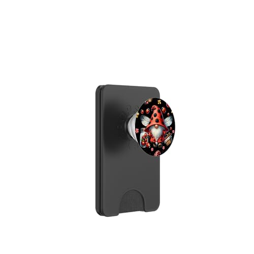Cute Gnome Spring Must Haves For Women And Girls Ladybug PopSockets PopWallet für MagSafe Cute Gnome Spring Must Haves For Women And Girls Ladybug PopSockets PopWallet für MagSafe von Ladybug Gifts For Women Unique Spring Gnome Stuff