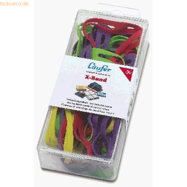 10 x Läufer Gummibänder X-Band Größen sortiert bunt sortiert 30g 10 x Läufer Gummibänder X-Band Größen sortiert bunt sortiert 30g von Läufer
