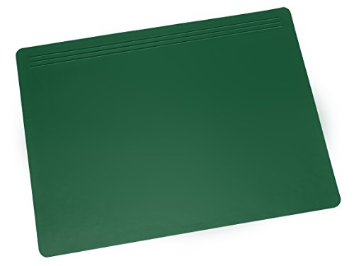 Läufer 32601 Matton Schreibtischunterlage 40x60 cm, grün, rutschfeste Schreibunterlage für besonders hohen Schreibkomfort, elegantes Zubehör für Schreibtisch, samtige Unterseite von Läufer