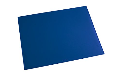 Läufer 40535 Durella Schreibtischunterlage, 40x53 cm, blau, rutschfeste Schreibunterlage für hohen Schreibkomfort, abwischbar von Läufer