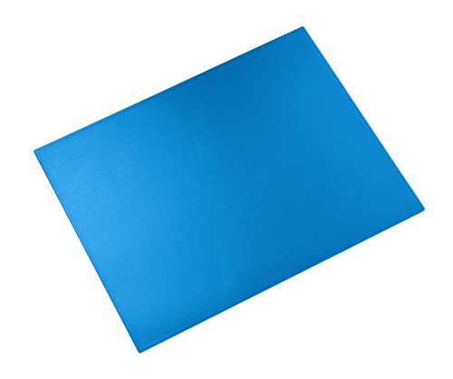 Läufer 40585 Durella Schreibtischunterlage, 40x53 cm, cobalt-blau, rutschfeste Schreibunterlage für hohen Schreibkomfort, abwischbar von Läufer