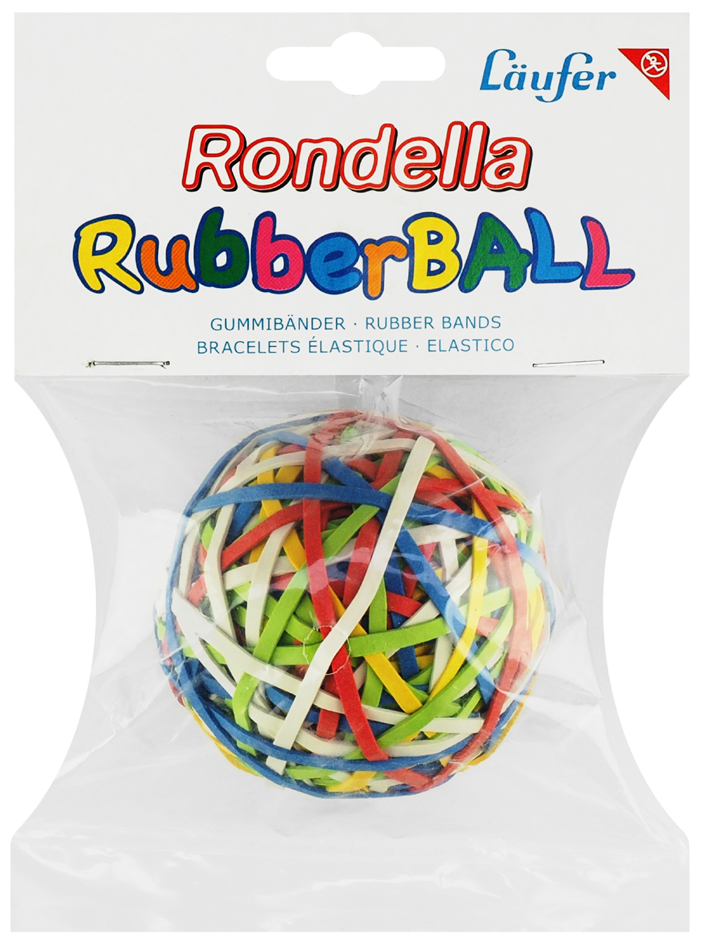 Läufer Gummibänder RONDELLA Rubberball im Beutel - 130 g von Läufer