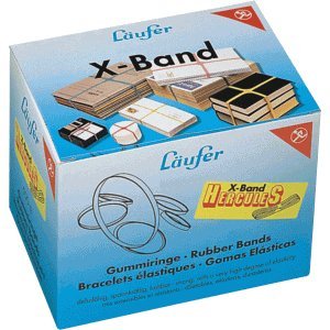 Läufer Gummis X-Band 250x25mm VE=500g bunt von Läufer