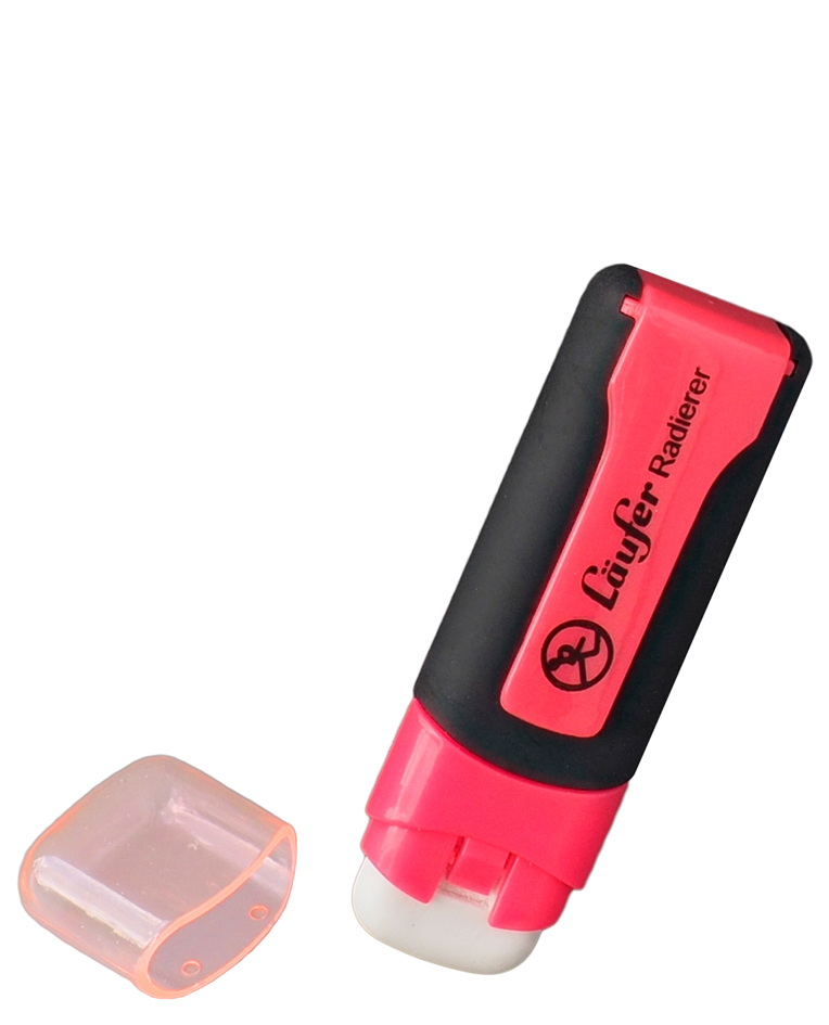 Läufer Kunststoff-Radierer Pocket, 24er Display von Läufer