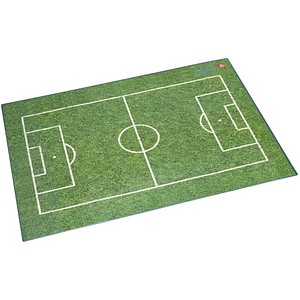 Läufer Schreibtischunterlage Fußballfeld Kunststoff grün Läufer Schreibtischunterlage Fußballfeld Kunststoff grün von Läufer