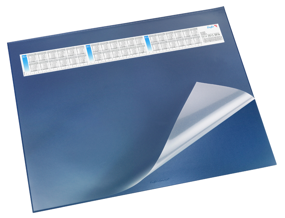 Läufer Schreibunterlage DURELLA DS, 400 x 530 mm, blau von Läufer