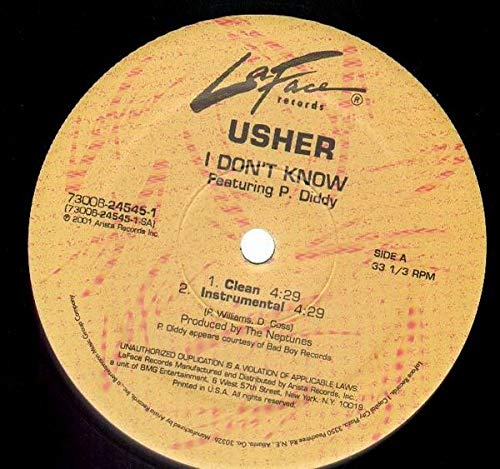 I Don't Know [Vinyl Single] von Laface Records