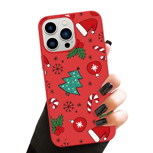 Lafunda Weihnachten Hülle für iPhone 14 Pro Max weich Silikon Handyhülle mit süß Mützen Christmas Motiv Schutzhülle Ultradünn Stoßfest Bumper Case für iPhone 14 Pro Max Rot 3 Lafunda Weihnachten Hülle für iPhone 14 Pro Max weich Silikon Handyhülle mit süß Mützen Christmas Motiv Schutzhülle Ultradünn Stoßfest Bumper Case für iPhone 14 Pro Max Rot 3 von Lafunda