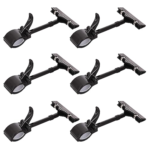 Kunststoff Schildhalter,6 Stück Schwarz Preisauszeichner Preisschilder Halter Etiketten Warenschildhalter Drehbare Preisschildhalter Etikettenhalter Merchandise Schild Clip Display Clip Halter Stand Kunststoff Schildhalter,6 Stück Schwarz Preisauszeichner Preisschilder Halter Etiketten Warenschildhalter Drehbare Preisschildhalter Etikettenhalter Merchandise Schild Clip Display Clip Halter Stand von Lahviuu