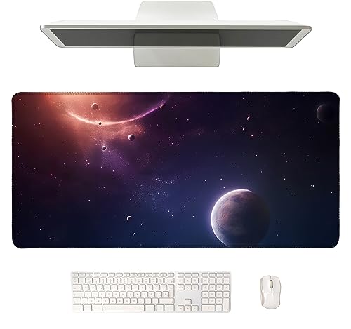 LaiEr Schreibtisch Matte Mauspad Wasserdichtes Büro Schreibtisch Matte für Desktop Tastatur und Maus, Desk Pad Protector für Büro und Haus in 35 * 60 * 0.2cm, D von LaiEr