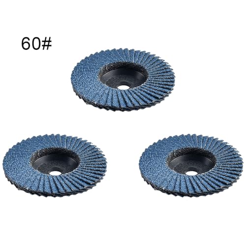 3 Stücke 3 Zoll Flache Fächerscheiben 75mm Schleifscheiben Holzschneiden For Winkelschleifer Scheiben Schleifscheiben Schleifscheiben Klingen(60) von LaiYN