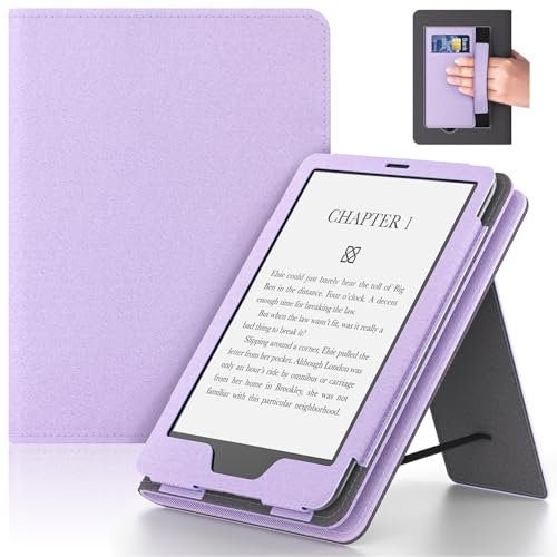 Lainergie Schutzhülle mit Standfunktion für Tablet mit Handschlaufe und automatischer Schlaf-/Wachfunktion, Hellviolett Lainergie Schutzhülle mit Standfunktion für Tablet mit Handschlaufe und automatischer Schlaf-/Wachfunktion, Hellviolett von Lainergie