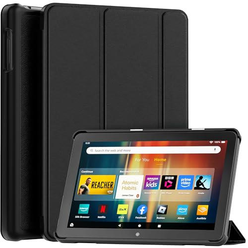 Lainergie Smart Trifold Stand Case with Hard PC Back and Auto Wake/Sleep Incompatible with Alcatel TCL, Black Lainergie Smart Trifold Stand Case with Hard PC Back and Auto Wake/Sleep Incompatible with Alcatel TCL, Black von Lainergie