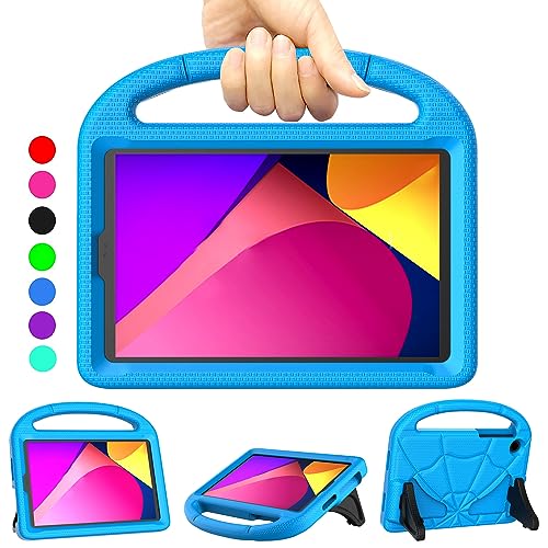 Lainergie TCL Tab 8 LE Schutzhülle für Kinder (Modell: 9137W, 2023), leicht, stoßfest, kinderfreundlich, mit Griff, Ständer für TCL Tab 8 LE Modell: 9137W/TCL Tab 8 WiFi Modell: 9132X, Blau von Lainergie