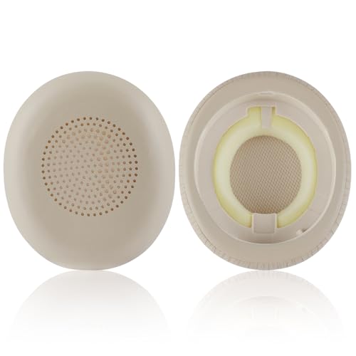 Laipuke Professionell Ersatz Ohrpolster Kompatibel mit Jabra Evolve2 65, Evolve2 40, Elite 45h Kopfhörern, Premium Memory-Schaum und Protein Skin von Laipuke
