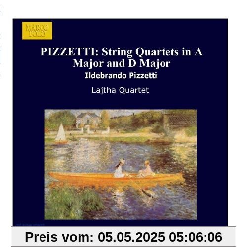 Streichquartette in a+d von Lajtha Quartett