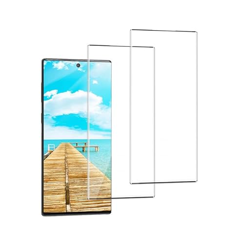 Lakoney für Schutzfolie Samsung Galaxy Note 10 Plus Panzerglas, Panzerfolie Samsung Galaxy Note 10 Plus Folie, HD Klar Displayschutzfolie Samsung Note 10 Plus, [9H Härte][Anti-Kratzer][Blasenfreie] von Lakoney