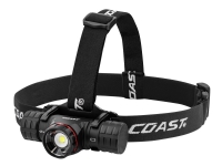 COAST XPH34R - Kopftaschenlampe - LED - 4 Modi - schwarz, weiß von Lakuda ApS