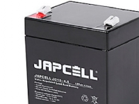 Japcell AGM Batterie 12V - JC12-4.5, 4,5Ah 4,8mm Klemmen Bleibatterie von Lakuda ApS