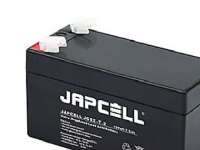 Japcell AGM Batterie 12V - JC12-7.2 F1, 7,2Ah, 4,8mm Klemmen Bleibatterie von Lakuda ApS