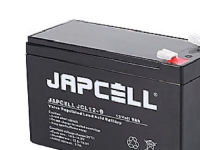 Japcell AGM Batterie 12V - JCL12-9, 9,0Ah 4,8mm Klemmen Bleibatterie von Lakuda ApS
