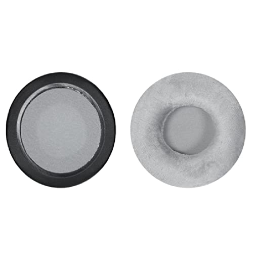Lamala Weiche Samt-Ohrpolster 60-110mm, 1 Paar, Grau, für Kopfhörer von Lamala