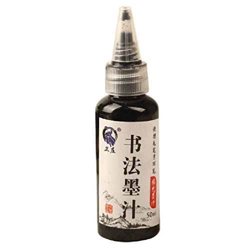 Professionelle Kalligraphie-Tinte für japanische Kalligraphie, Schreibpinsel, leicht zu drücken, traditionelle Tinte für japanische Pinsel von Lamala