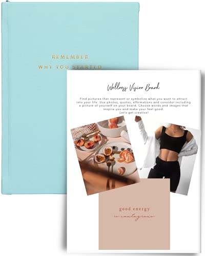 Essens- und Fitness-Tagebuch für Frauen – Workout-Planer-Tagebuch und Lebensmittel-Tagebuch zur Organisation Ihrer täglichen Routine – Essens-Tagebuch & Wellness-Tagebuch – Hardcover Mahlzeiten- und von Lamare
