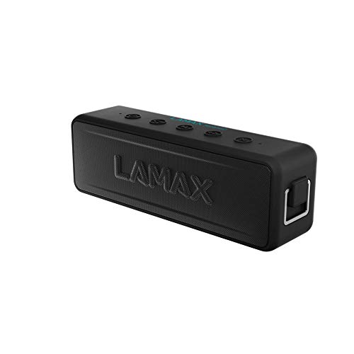 LAMAX Sentinel2 Bluetooth Lautsprecher 5.0, 20W, super Klang, Tragbarer Kabelloser Bluetooth Box mit IP67 wasserdicht, bis zu 24 Stunden Betriebszeit, Wireless Funktion, MicroSD, USB-C und 3,5 mm Jack LAMAX Sentinel2 Bluetooth Lautsprecher 5.0, 20W, super Klang, Tragbarer Kabelloser Bluetooth Box mit IP67 wasserdicht, bis zu 24 Stunden Betriebszeit, Wireless Funktion, MicroSD, USB-C und 3,5 mm Jack von Lamax