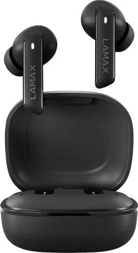 Lamax Clips1 In Ear Headset Bluetooth® Stereo Schwarz Batterieladeanzeige, Headset, Ladecase, Lauts von Lamax