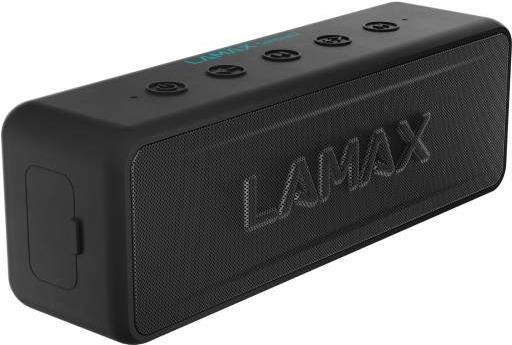 Lamax SENTINEL2 Tragbarer Lautsprecher 20 W Tragbarer Stereo-Lautsprecher Schwarz (LMXSE2) von Lamax