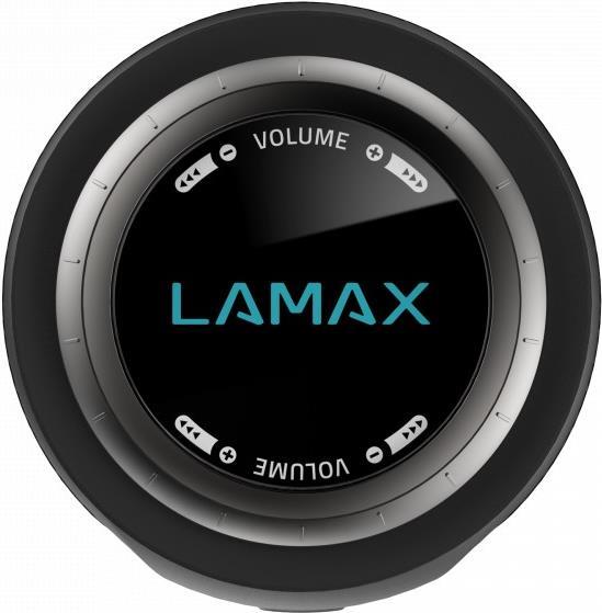 Lamax SOUNDER2 Tragbarer Lautsprecher Tragbarer Stereo-Lautsprecher Schwarz - Blau 30 W (LMXSO2) von Lamax