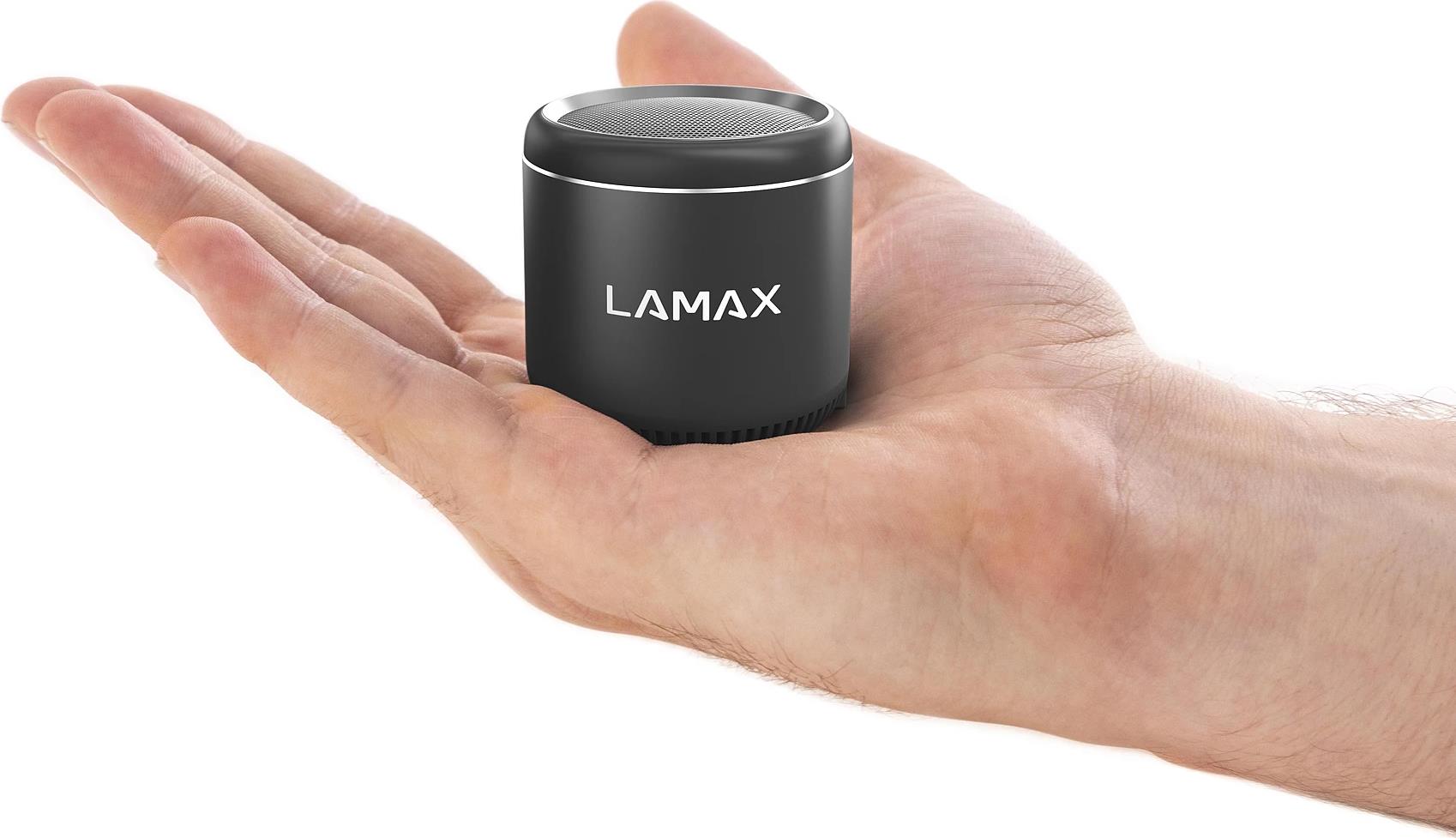 Lamax Sphere2 Mini Tragbarer Mono-Lautsprecher Schwarz 5 W (LMXSP2MINI) von Lamax