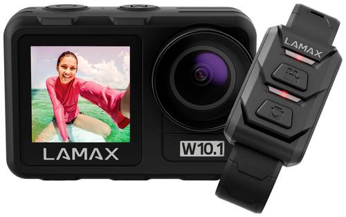 Lamax W10.1 Action Cam 4K, Bildstabilisierung, Dual-Display, Wasserfest, Touch-Screen, Full-HD, WLAN Lamax W10.1 Action Cam 4K, Bildstabilisierung, Dual-Display, Wasserfest, Touch-Screen, Full-HD, WLAN von Lamax