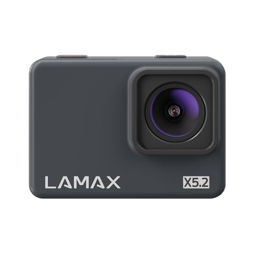 Lamax X5.2 Actionkamera mit echtem 4K bei 30 FPS, flüssigem Full HD bei 60 FPS, MAX-sanfter elektronischer Stabilisierung und Zeitlupe, wasserdicht bis 40 m, USB-C-Aufladung, 2" LCD, WiFi Lamax X5.2 Actionkamera mit echtem 4K bei 30 FPS, flüssigem Full HD bei 60 FPS, MAX-sanfter elektronischer Stabilisierung und Zeitlupe, wasserdicht bis 40 m, USB-C-Aufladung, 2" LCD, WiFi von Lamax