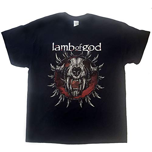 T-Shirt # L Unisex Black # Radial von Lamb Of God