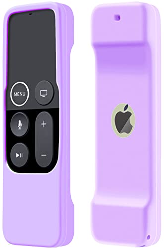 Schutzhülle kompatibel mit Apple TV 4K / 4. Generation, leicht, rutschfest, stoßfest, Silikonhülle für Controller für Apple TV Siri Remote von Lambcare