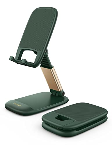 Lamicall Handy Ständer Verstellbare, Handy Halterung - Faltbarer Handyhalterung, Halter für iPhone 15 14 Pro Max Plus, 13 12 Pro Max Mini, 11 Pro, Xs Max, X, 8, 7, 6, SE, Samsung S22 S10, Smartphone von Lamicall