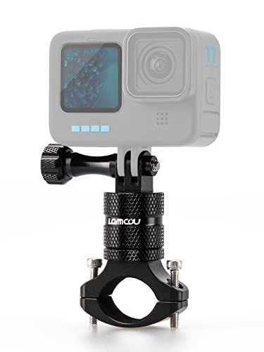 Lammcou Action Kamera Fahrrad Halterung für Go Pro, Metall Fahrrad Lenkerhalterung Befestigung für Hero 13 12 11 10 9 8 7 Max Yi Insta-360 X3 X2 Actioncam Rohr Stange Halter Bike Handlebar Mount Lammcou Action Kamera Fahrrad Halterung für Go Pro, Metall Fahrrad Lenkerhalterung Befestigung für Hero 13 12 11 10 9 8 7 Max Yi Insta-360 X3 X2 Actioncam Rohr Stange Halter Bike Handlebar Mount von Lammcou