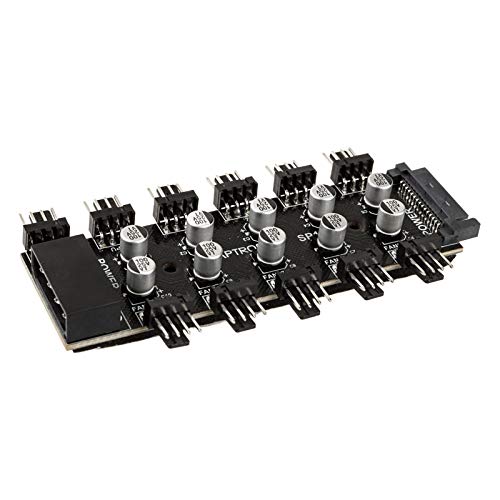 Lamptron Compatible SP105 10x PWM-Lüfter-Hub von Lamptron