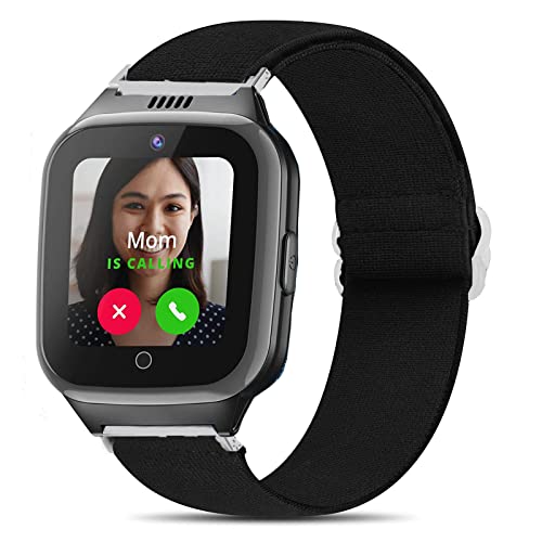 Lamshaw Kompatibel mit Cosmo JrTrack 2 SE, Stretch Elastics Nylon Verstellbares Ersatzarmband Zubehör Kompatibel für Cosmo JrTrack 2 SE Smart Watch/Cosmo JrTrack 2 / Cosmo JrTrack Smart Watch Lamshaw Kompatibel mit Cosmo JrTrack 2 SE, Stretch Elastics Nylon Verstellbares Ersatzarmband Zubehör Kompatibel für Cosmo JrTrack 2 SE Smart Watch/Cosmo JrTrack 2 / Cosmo JrTrack Smart Watch von Lamshaw