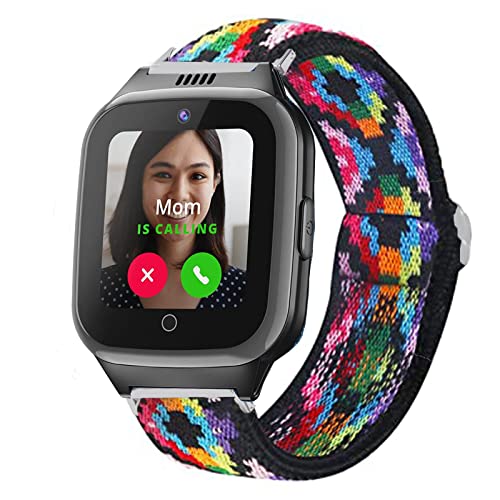 Lamshaw Kompatibel mit Cosmo JrTrack 2 SE, Stretch Elastics Nylon verstellbares Ersatzarmband Zubehör kompatibel mit Cosmo JrTrack 2 SE Smart Watch/Cosmo JrTrack 2 / Cosmo JrTrack Smart Watch Lamshaw Kompatibel mit Cosmo JrTrack 2 SE, Stretch Elastics Nylon verstellbares Ersatzarmband Zubehör kompatibel mit Cosmo JrTrack 2 SE Smart Watch/Cosmo JrTrack 2 / Cosmo JrTrack Smart Watch von Lamshaw
