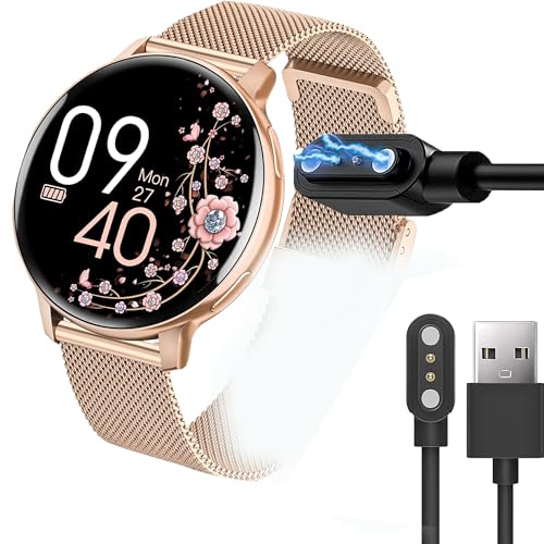 Lamshaw Kompatibel mit DEKELIFE Smart Watches Ladegerät, Magnetisches USB-Ladekabel Ersatzladegerät Kompatibel für DEKELIFE 1.39 Zoll, C28 2.02 Zoll Smart Watches (Schwarz) von Lamshaw