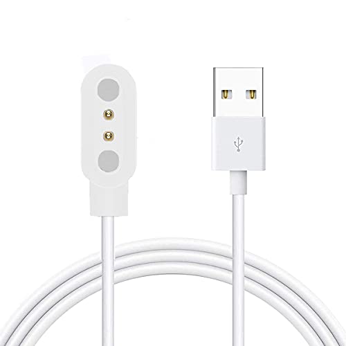 Lamshaw Magnetisches Ladegerät, kompatibel mit aeac IDW19 1,8 Zoll Smart Watch, magnetisch, USB-Ladegerät, kompatibel mit aeac IDW19 (weiß) von Lamshaw