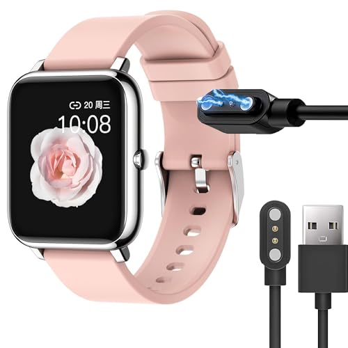 Lamshaw Magnetisches Ladegerät kompatibel mit Idealroyal P22 Smart Watch, magnetisch, USB-Ladegerät, kompatibel mit Idealroyal P22 (schwarz) von Lamshaw
