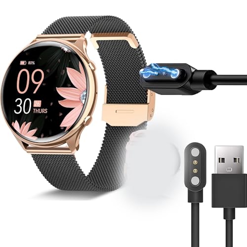 Lamshaw Magnetisches Ladegerät kompatibel mit RUXINGX G37 1,69 Zoll Smart Watch, magnetisch, USB-Ladegerät, kompatibel mit RUXINGX G37 (schwarz) von Lamshaw