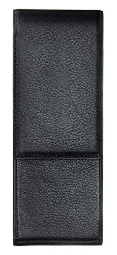 LAMY A 202 Lederwaren – Hochwertiges Leder-Etui 858 in der Farbe Schwarz - Für zwei Schreibgeräte, 1 Stück (1er Pack) von Lamy